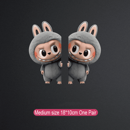 Kreatywna naklejka na samochód Labubu