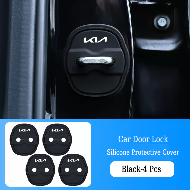 Gorąca wyprzedaż ✨Osłona ochronna na zatrzaski drzwi samochodowych z silikonu (4 szt.)
