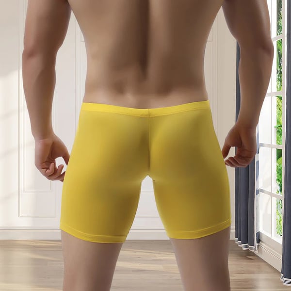 Męska oddychająca bielizna z lodowego jedwabiu