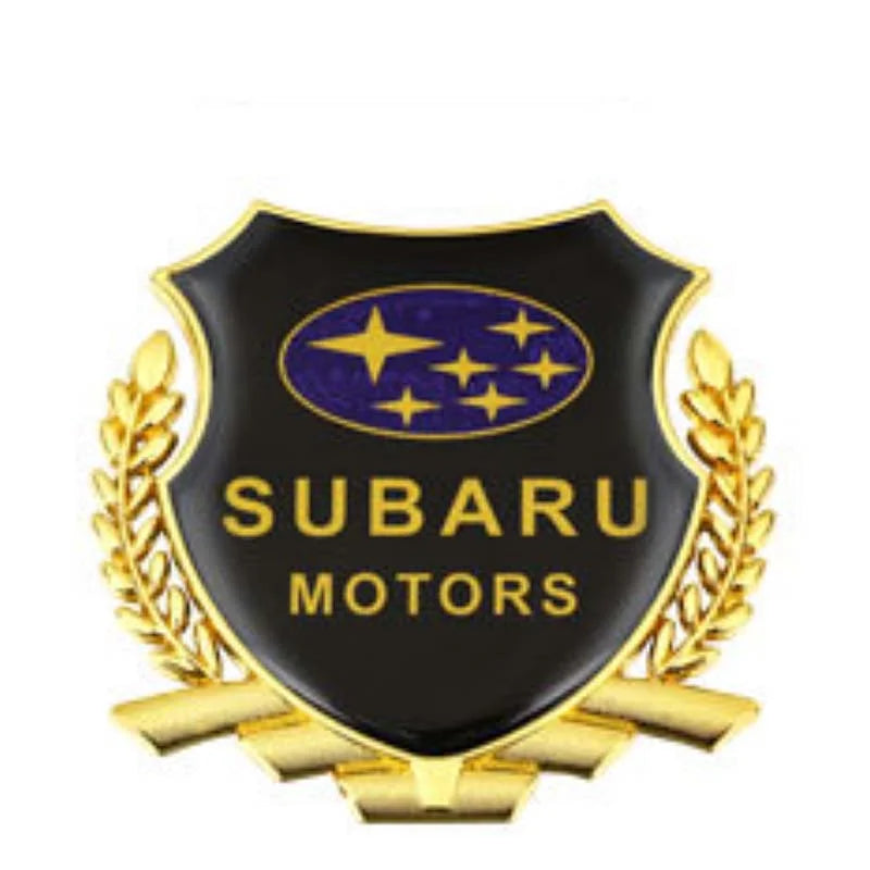 (2 sztuki) Naklejka samochodowa 3D metalowa