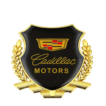 (2 sztuki) Naklejka samochodowa 3D metalowa