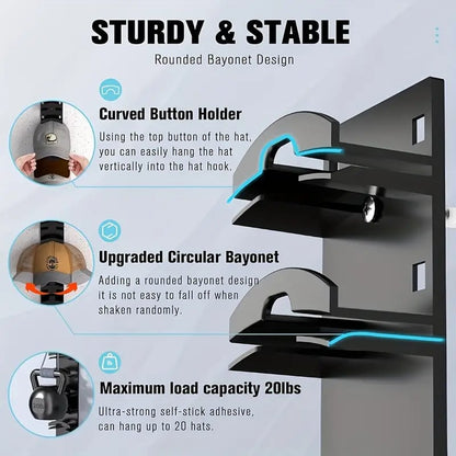 l👍🏻🔥Organizer na półkę na czapki z daszkiem