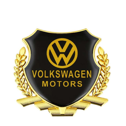 (2 sztuki) Naklejka samochodowa 3D metalowa