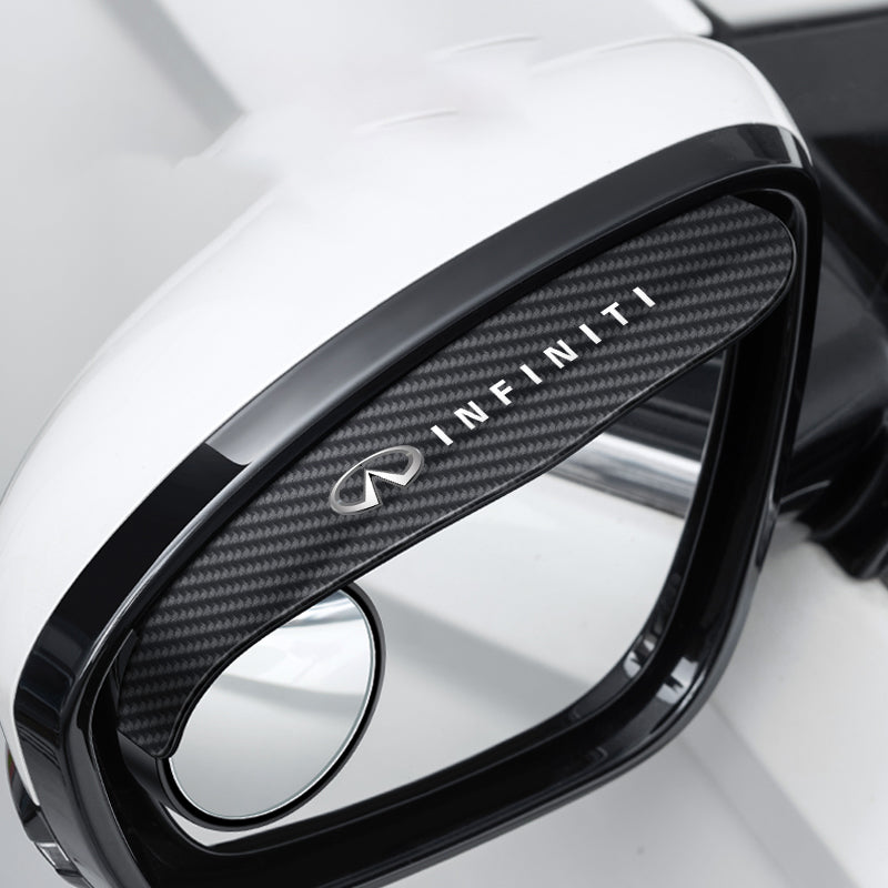 🔥Gorąca sprzedaż🔥 Lusterko wsteczne do samochodu, małe okrągłe, przeciwdeszczowe, brwi (2 szt.)