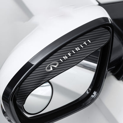 🔥Gorąca sprzedaż🔥 Lusterko wsteczne do samochodu, małe okrągłe, przeciwdeszczowe, brwi (2 szt.)