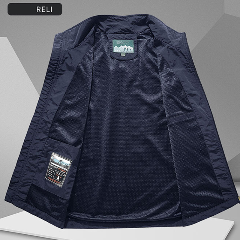 🧥👕 Męska kurtka bez rękawów oversize z kieszeniami