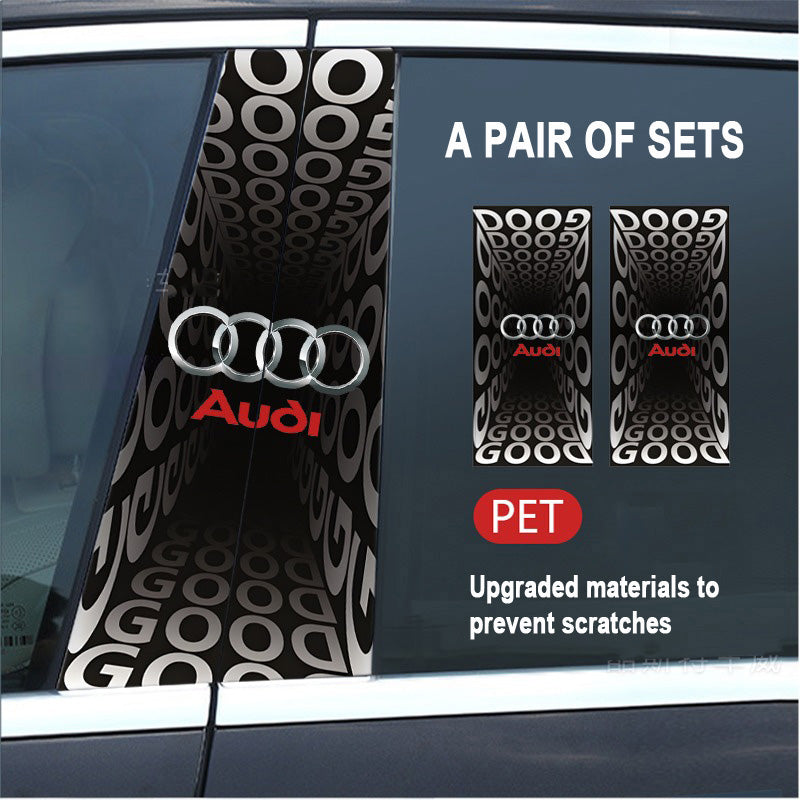 🔥Gorąca wyprzedaż🔥2025 Kreatywna folia ochronna na słupek B do samochodu HD (2 szt.)