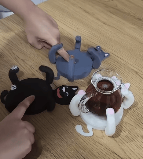 🐱Śliczne podkładki pod kubki z kotkami, zabawne i praktyczne, idealny prezent！🎁