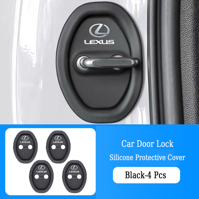 Gorąca wyprzedaż ✨Osłona ochronna na zatrzaski drzwi samochodowych z silikonu (4 szt.)