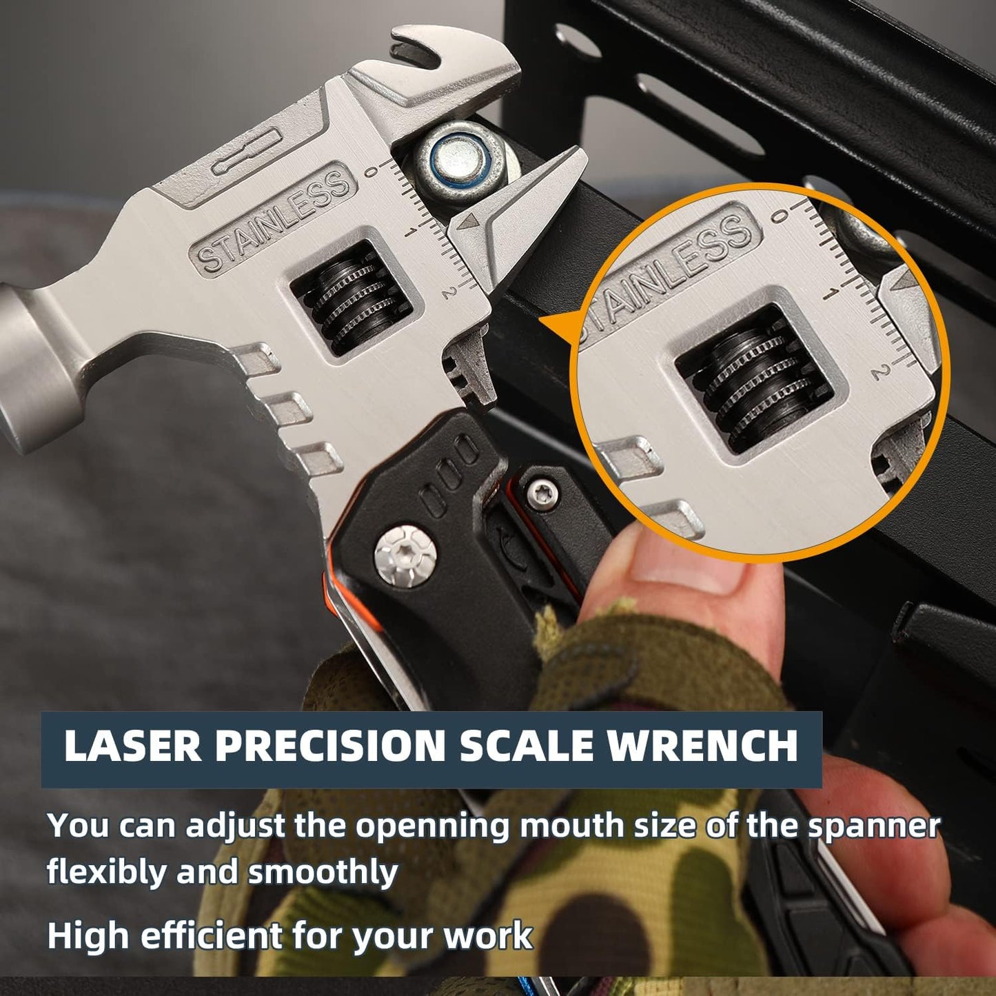 18 w 1 wielofunkcyjny klucz młotkowy narzędzi