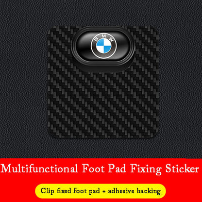 🎉GORĄCA WYPRZEDAŻ 🎉Wielofunkcyjna klamra mocująca dywanik samochodowy z włókna węglowego✨8 szt.✨