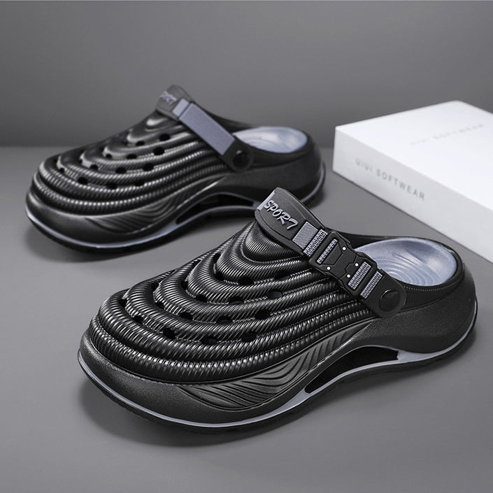 🔥Nowe letnie sandały damskie/męskie z grubą podeszwą i antypoślizgową podeszwą