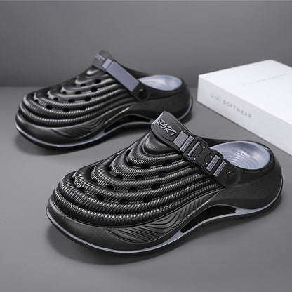 🔥Nowe letnie sandały damskie/męskie z grubą podeszwą i antypoślizgową podeszwą