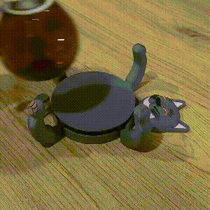 🐱Śliczne podkładki pod kubki z kotkami, zabawne i praktyczne, idealny prezent！🎁