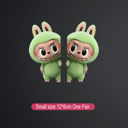 Kreatywna naklejka na samochód Labubu