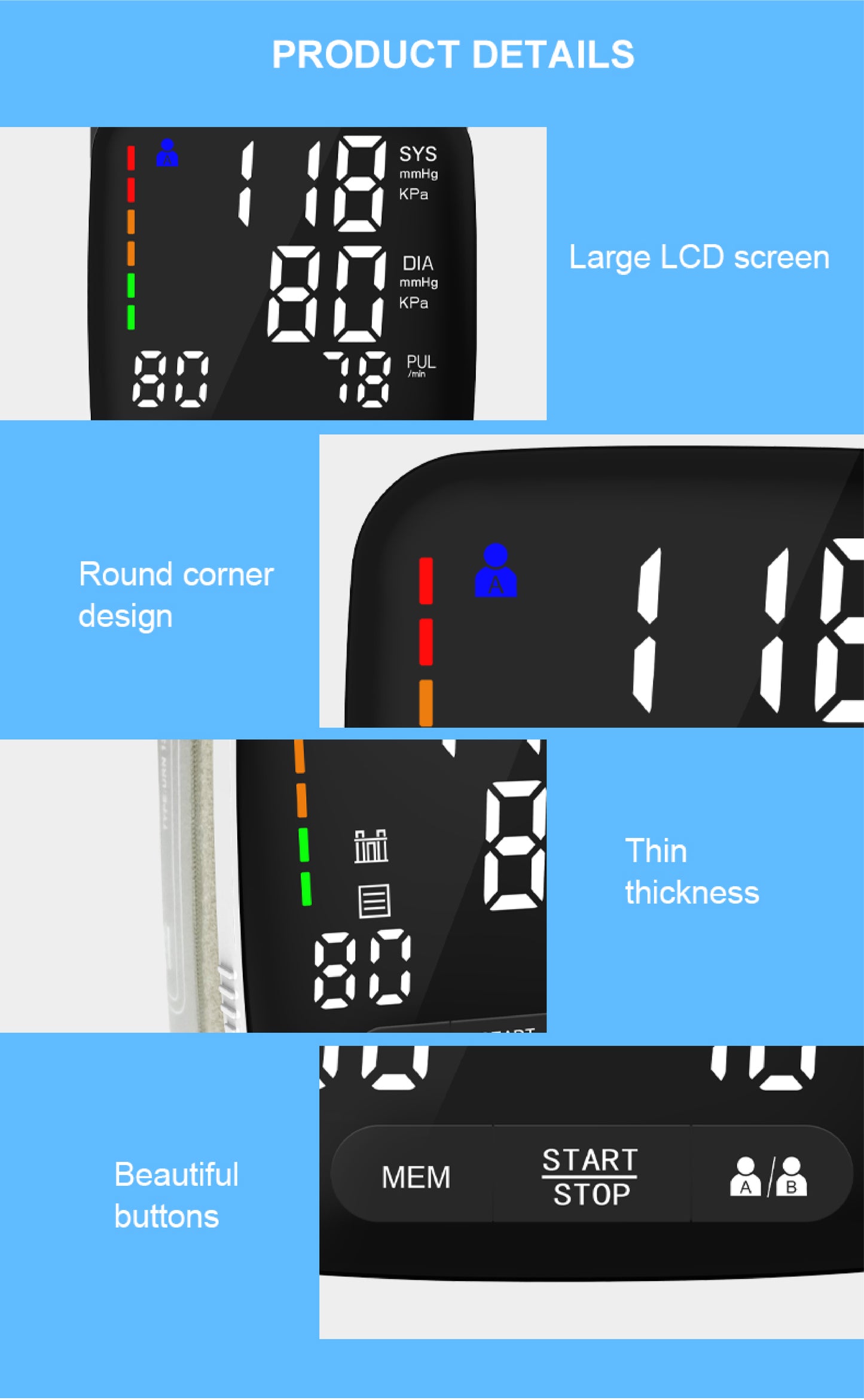 Automatyczny ciśnieniomierz tensjometr elektryczny cyfrowy ciśnieniomierz nadgarstkowy cyfrowy ciśnieniomierz nadgarstkowy