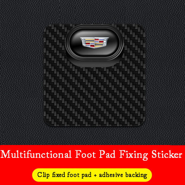 🎉GORĄCA WYPRZEDAŻ 🎉Wielofunkcyjna klamra mocująca dywanik samochodowy z włókna węglowego✨8 szt.✨