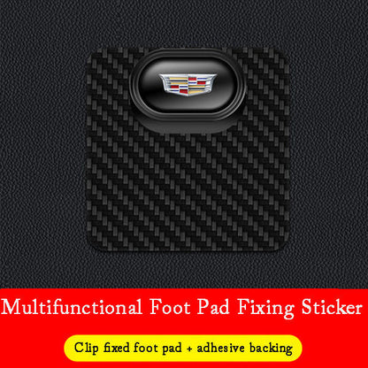 🎉GORĄCA WYPRZEDAŻ 🎉Wielofunkcyjna klamra mocująca dywanik samochodowy z włókna węglowego✨8 szt.✨