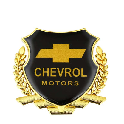 (2 sztuki) Naklejka samochodowa 3D metalowa