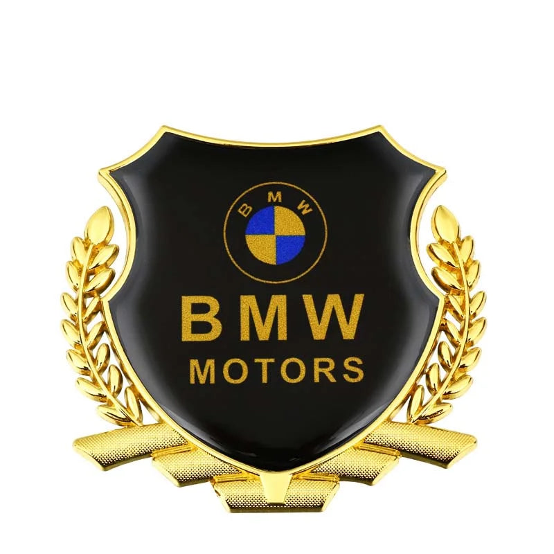 (2 sztuki) Naklejka samochodowa 3D metalowa