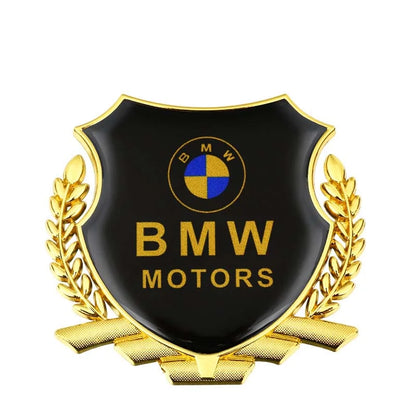 (2 sztuki) Naklejka samochodowa 3D metalowa