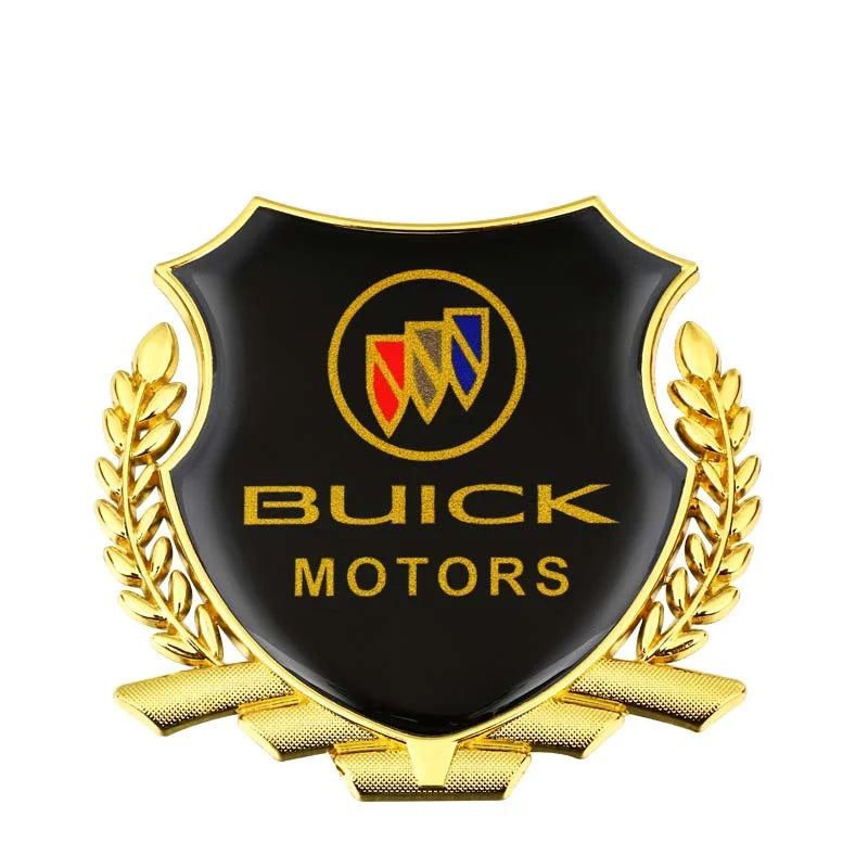 (2 sztuki) Naklejka samochodowa 3D metalowa