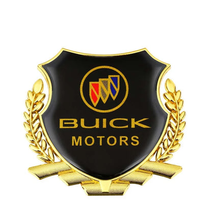 (2 sztuki) Naklejka samochodowa 3D metalowa