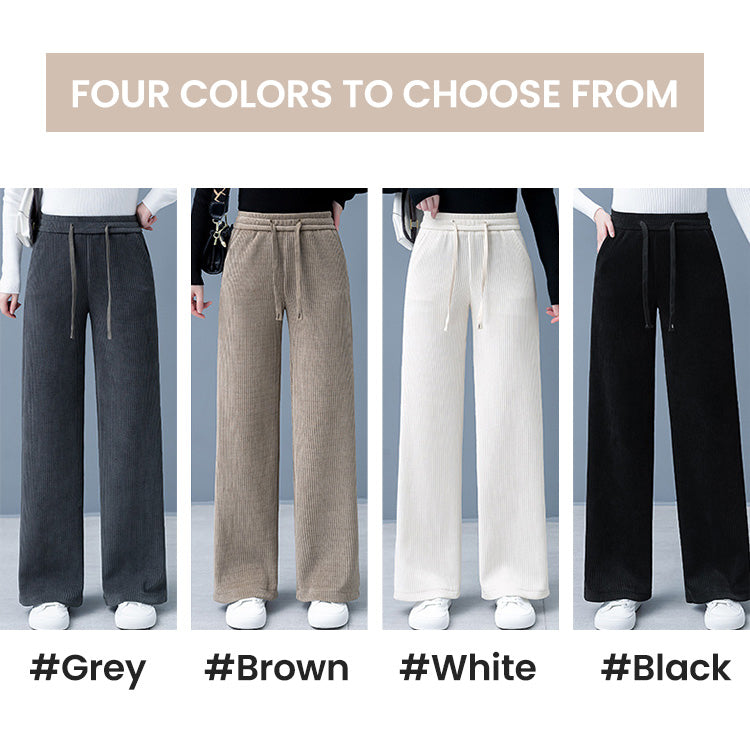 🌸Wygodne i eleganckie spodnie z szerokimi nogawkami