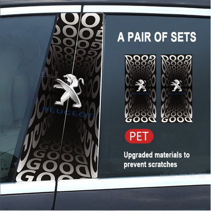 🔥Gorąca wyprzedaż🔥2025 Kreatywna folia ochronna na słupek B do samochodu HD (2 szt.)