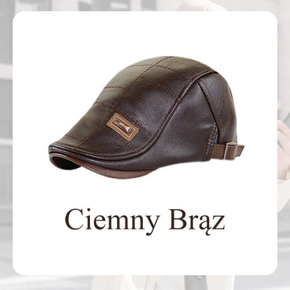 2024 Skórzany beret nowej generacji