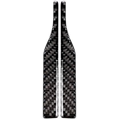 Naklejka na lusterko z włókna węglowego z ochroną przed uderzeniami i logo