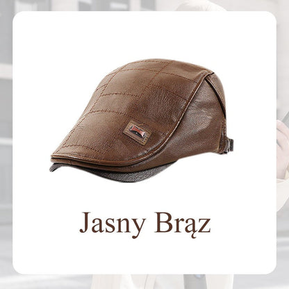 2024 Skórzany beret nowej generacji