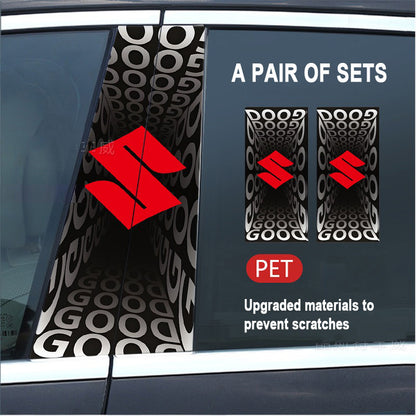 🔥Gorąca wyprzedaż🔥2025 Kreatywna folia ochronna na słupek B do samochodu HD (2 szt.)