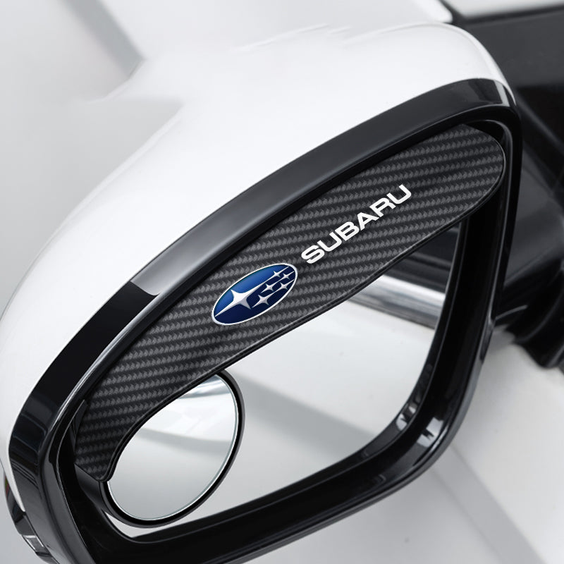 🔥Gorąca sprzedaż🔥 Lusterko wsteczne do samochodu, małe okrągłe, przeciwdeszczowe, brwi (2 szt.)