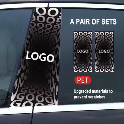 🔥Gorąca wyprzedaż🔥2025 Kreatywna folia ochronna na słupek B do samochodu HD (2 szt.)