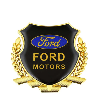 (2 sztuki) Naklejka samochodowa 3D metalowa