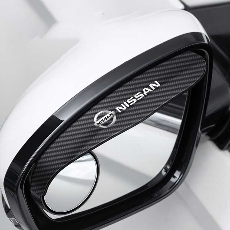 🔥Gorąca sprzedaż🔥 Lusterko wsteczne do samochodu, małe okrągłe, przeciwdeszczowe, brwi (2 szt.)