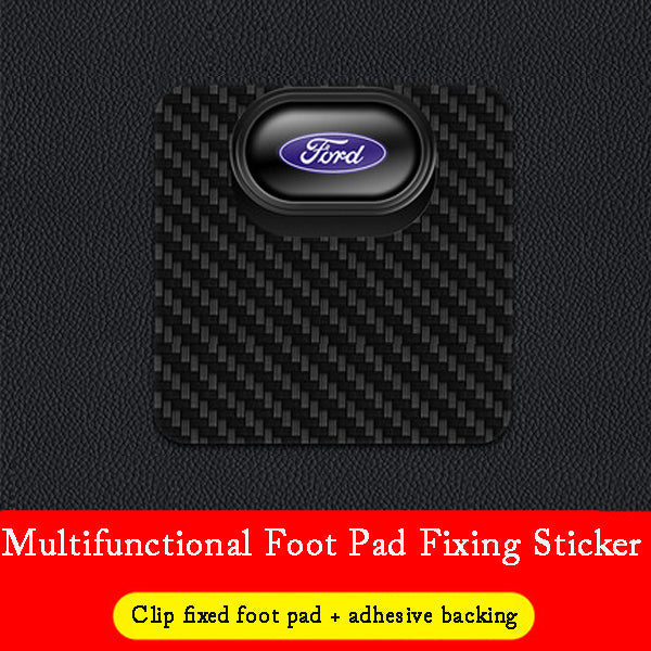 🎉GORĄCA WYPRZEDAŻ 🎉Wielofunkcyjna klamra mocująca dywanik samochodowy z włókna węglowego✨8 szt.✨