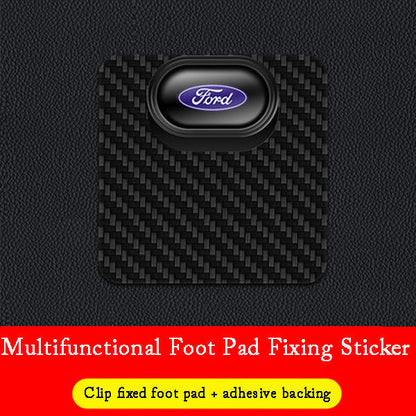 🎉GORĄCA WYPRZEDAŻ 🎉Wielofunkcyjna klamra mocująca dywanik samochodowy z włókna węglowego✨8 szt.✨