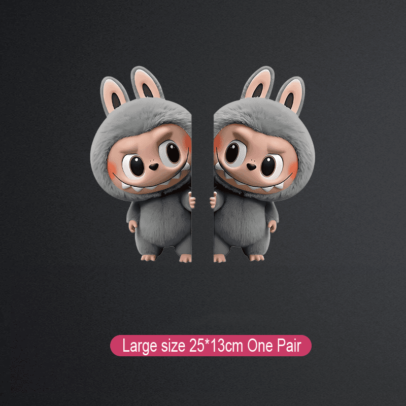 Kreatywna naklejka na samochód Labubu