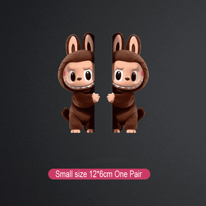 Kreatywna naklejka na samochód Labubu