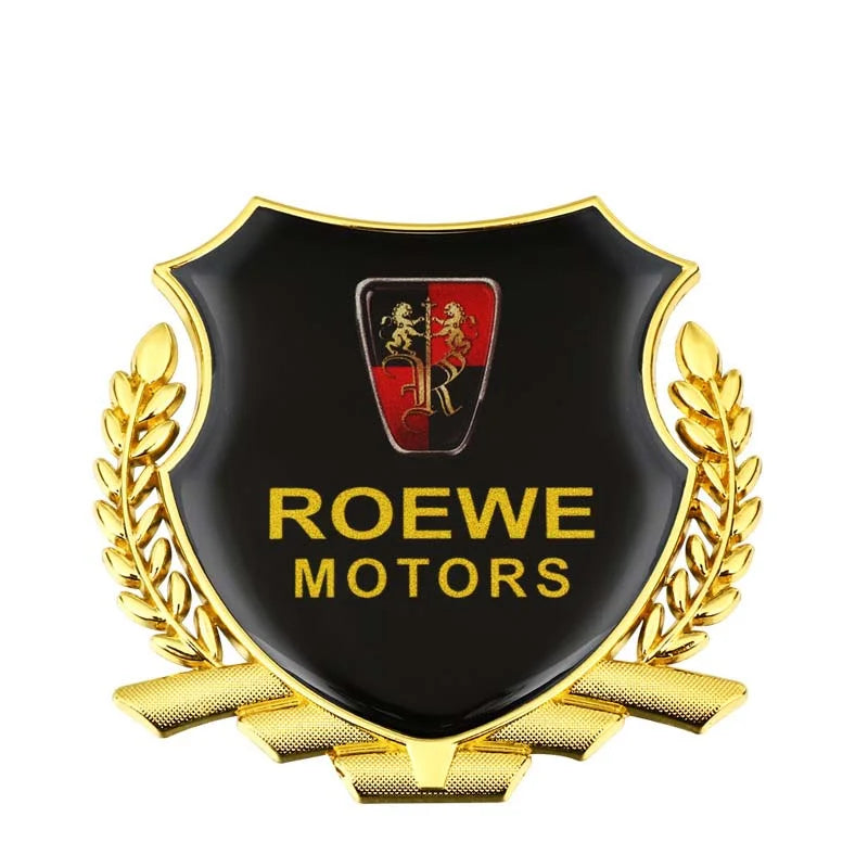 (2 sztuki) Naklejka samochodowa 3D metalowa