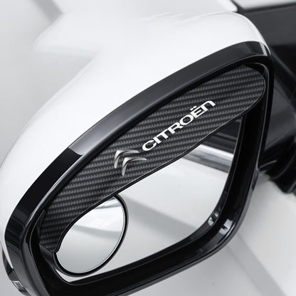 🔥Gorąca sprzedaż🔥 Lusterko wsteczne do samochodu, małe okrągłe, przeciwdeszczowe, brwi (2 szt.)