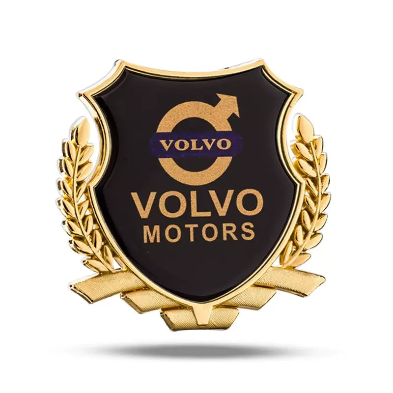 (2 sztuki) Naklejka samochodowa 3D metalowa