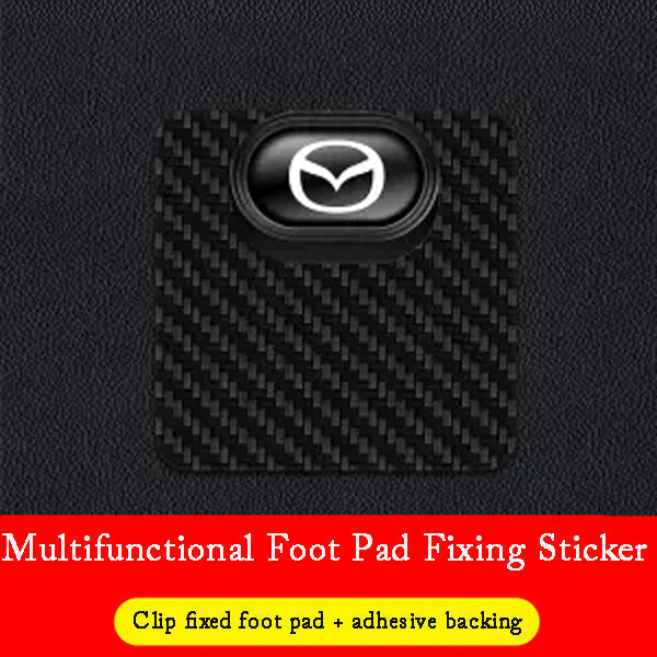 🎉GORĄCA WYPRZEDAŻ 🎉Wielofunkcyjna klamra mocująca dywanik samochodowy z włókna węglowego✨8 szt.✨