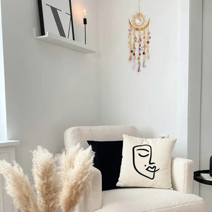 Kryształowa zawieszka do biżuterii, odpowiednia do dekoracji okien zewnętrznych, sypialni, patio, ogrodu