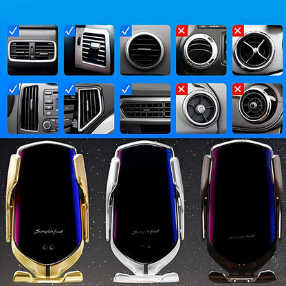 Bezprzewodowa ładowarka do smartfona i uchwyt samochodowy