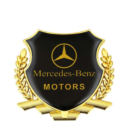 (2 sztuki) Naklejka samochodowa 3D metalowa