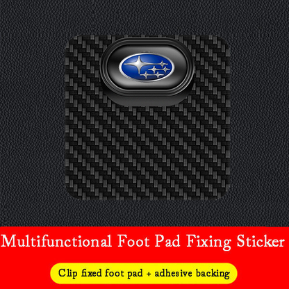 🎉GORĄCA WYPRZEDAŻ 🎉Wielofunkcyjna klamra mocująca dywanik samochodowy z włókna węglowego✨8 szt.✨