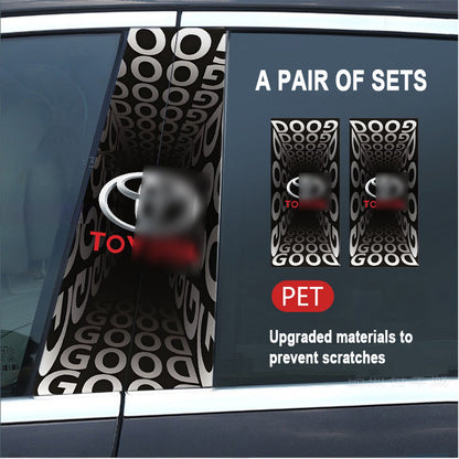 🔥Gorąca wyprzedaż🔥2025 Kreatywna folia ochronna na słupek B do samochodu HD (2 szt.)